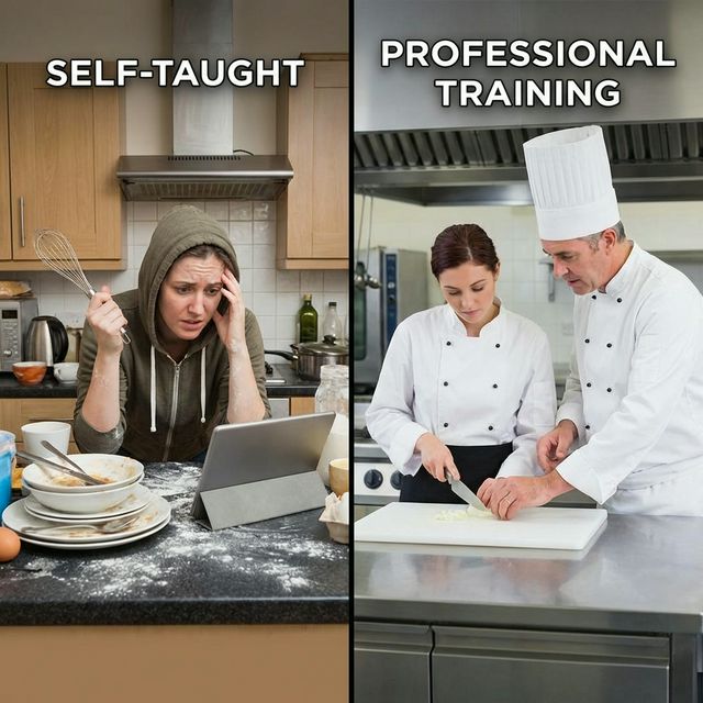 Professional Cake Training vs YouTube Learning